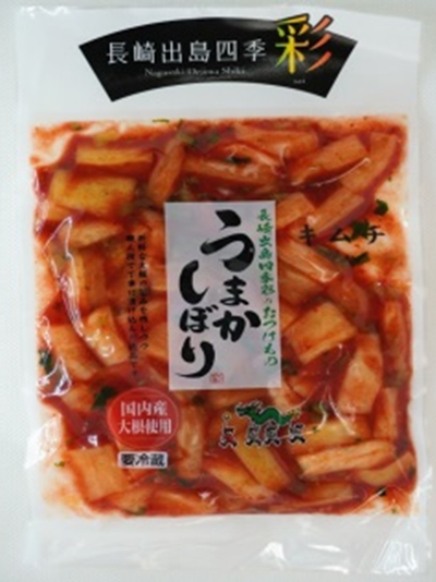 うまかしぼり（大根キムチ）